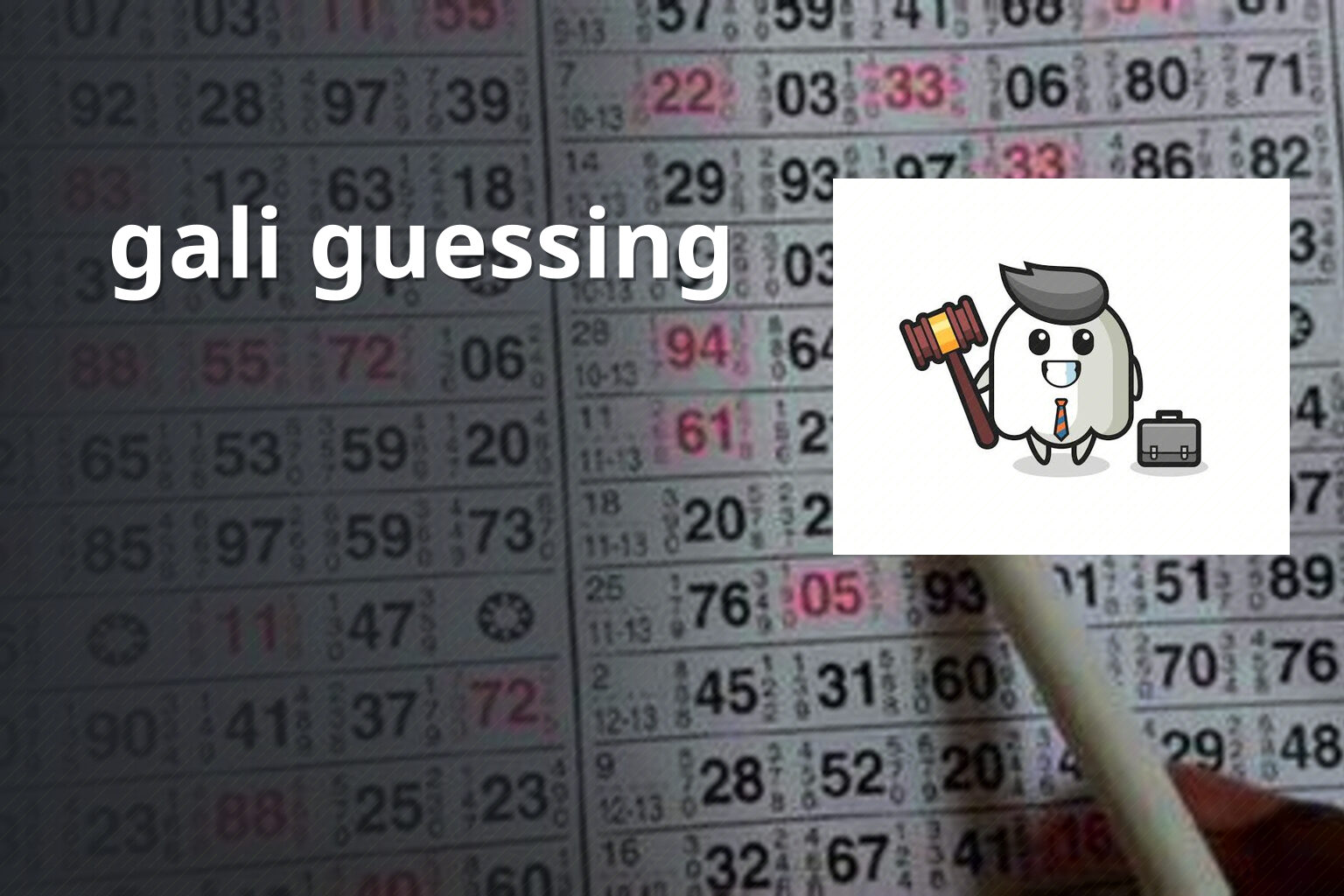 gali guessing - matka_satta