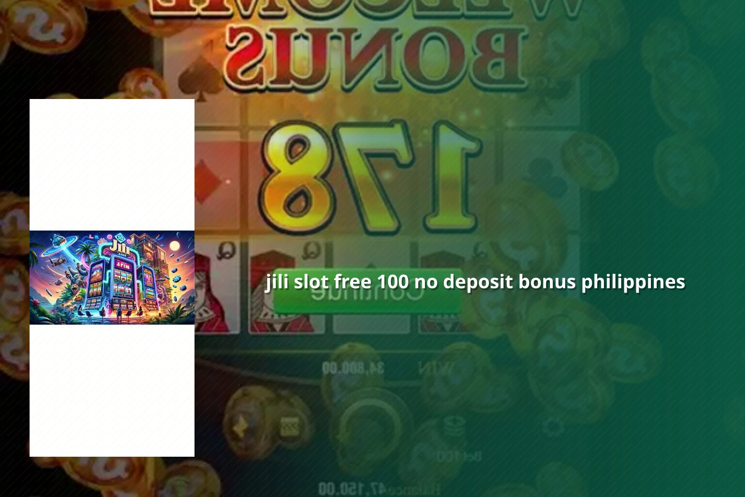 jili slot free 100 no deposit bonus philippines - slots