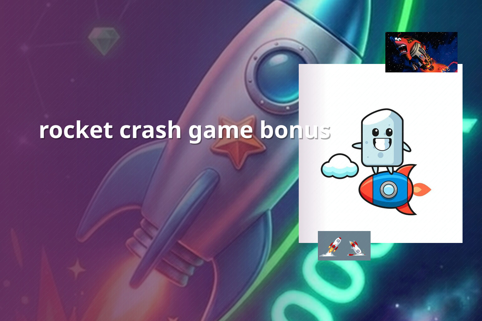 rocket crash game bonus - crash_games