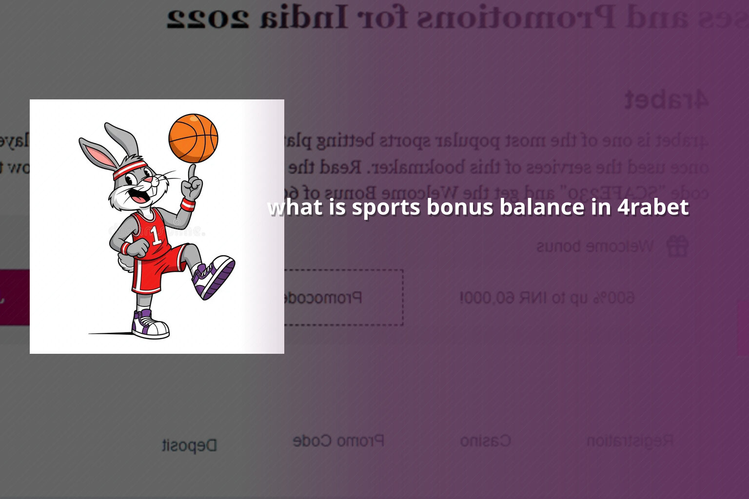 what is sports bonus balance in 4rabet - online_gaming