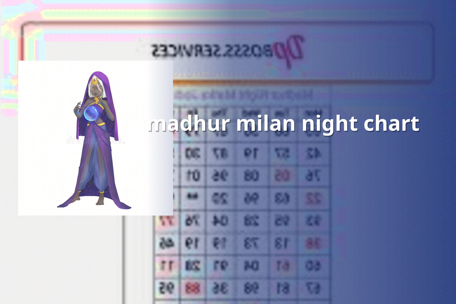 madhur milan night chart - matka_satta