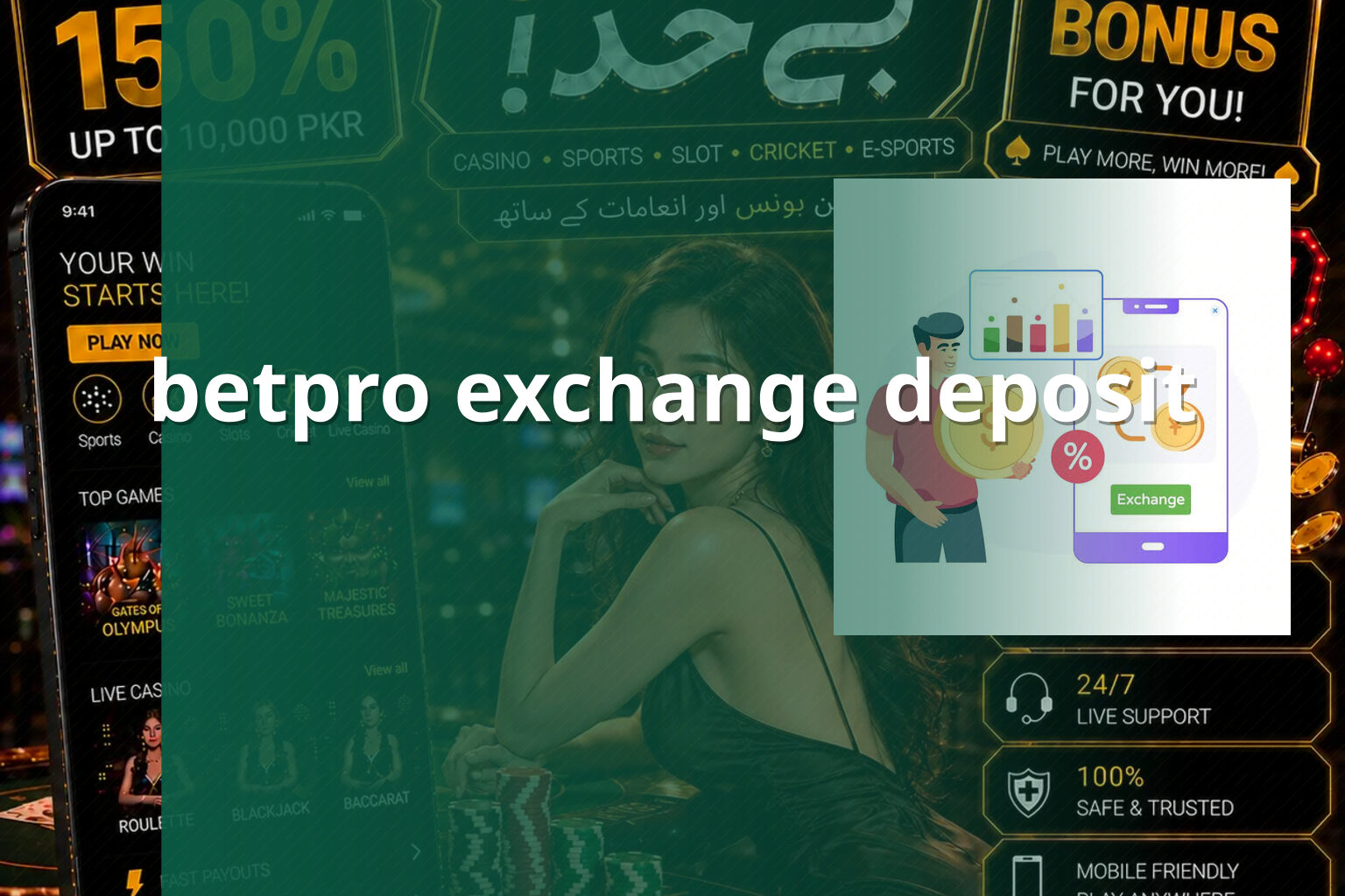 betpro exchange deposit - gaming_brand