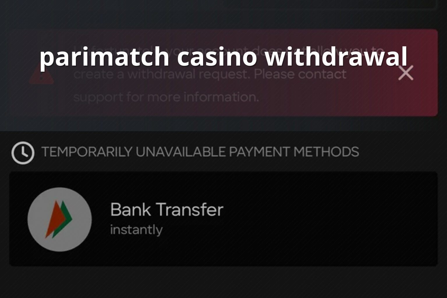 parimatch casino withdrawal - gaming_brand