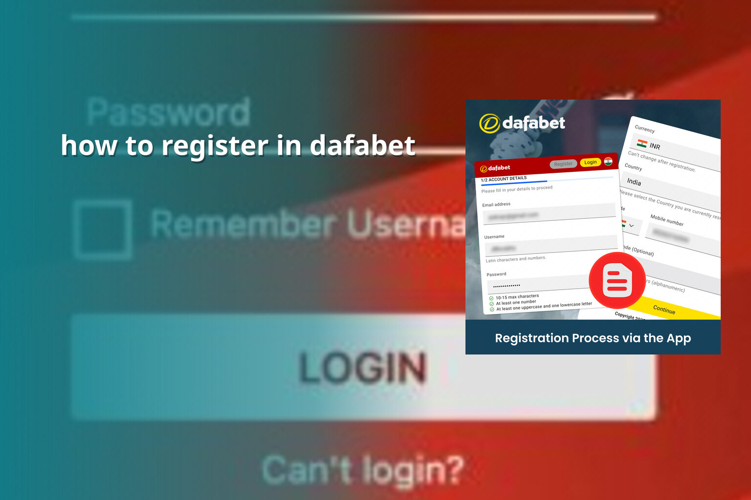 how to register in dafabet - gaming_brand