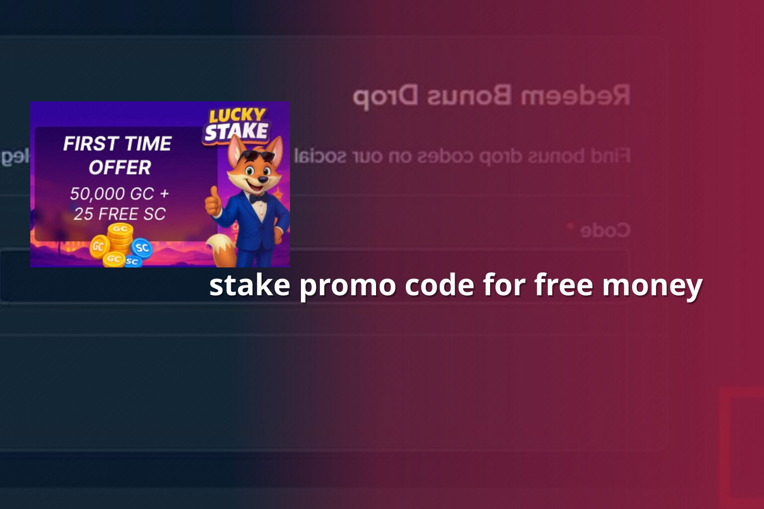 stake promo code for free money - gaming_brand