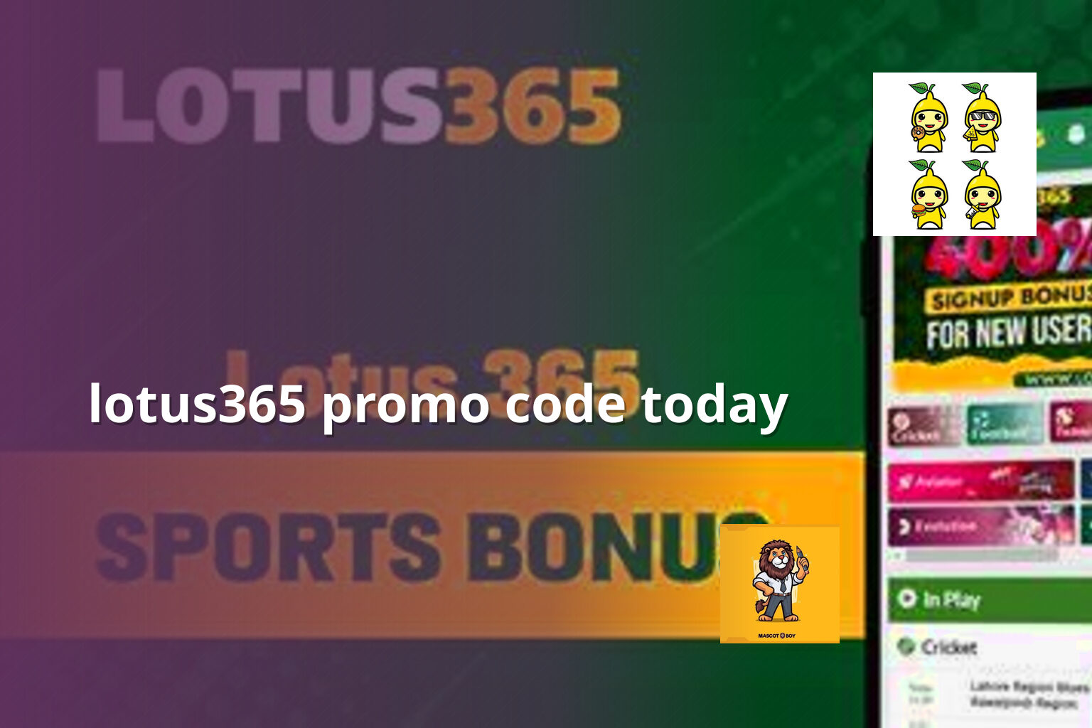 lotus365 promo code today - gaming_brand